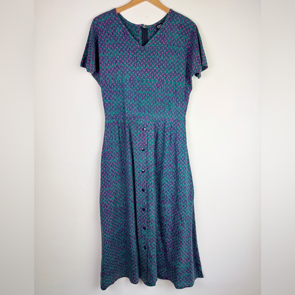 Jackeroos Vintage 90's Geometric Pattern Dress
